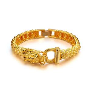 [한국금다이아몬드] 남자 순금 팔찌 비늘 용팔찌 24K 75g 18K장식