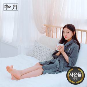 [송월타올] 스누피 유아용 후드 샤워가운 세트