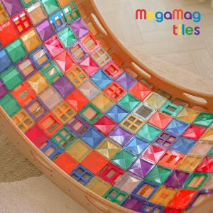 메가맥타일즈 자석타일 블럭 교구 디럭스 세트 110p