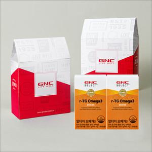 [GNC] 알티지 오메가3 (60캡슐)30일분 x 2개 선물세트