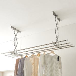 천장 빨래건조대 올스텐2단/아파트 베란다 천정건조대