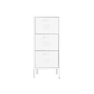 비카 3단 와이드 철제 서랍장/수납장/이케아/서류캐비넷/사무실