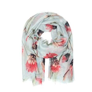 [아테스토니] 플라워드로잉 스카프 HMUTW10044