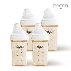 헤겐 애착젖병 PPSU 240ml 쿼드라팩(4P) (꼭지포함)