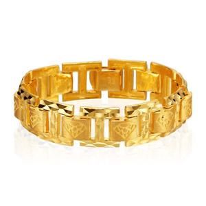 [한국금다이아몬드] 남자 순금 팔찌 다이아 24K 75g 18K장식