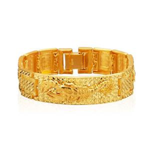 [한국금다이아몬드] 남자 순금 팔찌 전갈 컷팅 스틱 24K 75g 18K장식