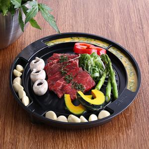 퀸센스 혼술 원형 구이팬 고기 불판