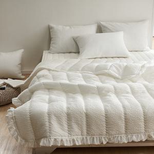 라움베딩 더스틴 시어서커 여름누비이불세트 Q