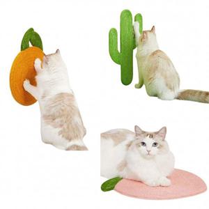 [냥슬아치][냥슬아치] 고양이 벽부착 스크래쳐 선인장 복숭아 오