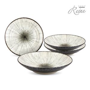 헨느 쿠로신주 19cm 찬기 4P / 도자기그릇