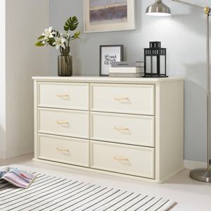 [데코라인] 프레야 3단 6칸 와이드서랍장