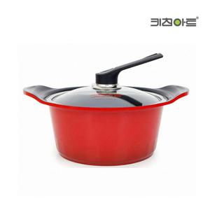 키친아트 세라믹 통주물 S 냄비 양수 24cm