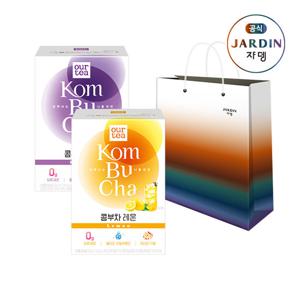 [아워티] 콤부차 레몬30P+베리30P+쇼핑백