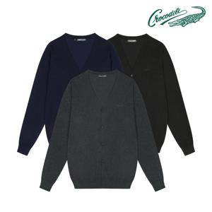 [크로커다일] 베이직 V넥 가디건 CDAA7TP9794