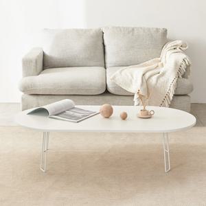 소담갤러리 엔토 타원형 1200 접이식 테이블 다용도 공부상