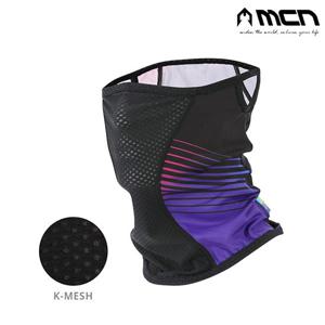 MCN K매쉬마스크 울트라바이올렛 냉감 자전거마스크