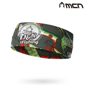 MCN 피싱 땀헤어밴드 운동 스포츠헤어밴드