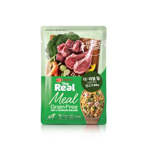 [하림펫푸드] 더리얼 밀 그레인프리 양고기 60g 강아지 화식