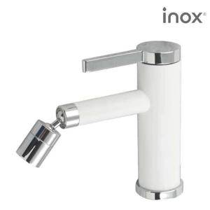 [INOX]아이녹스 무광스텐 원홀세면기수전 JT-C342WH 화이트
