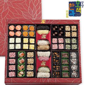 양양 오색한과 선물세트 오색3호 (3단)