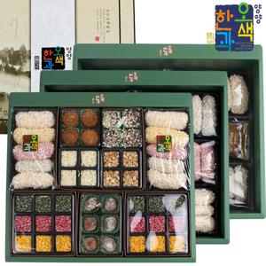 양양 오색한과 선물세트 오색12호 (3단)