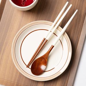 라리사 우디 크림 천연옻칠 수저세트 택1