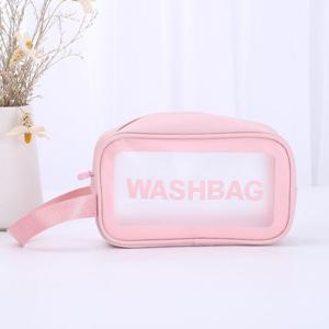 목욕바구니 핑크 방수 멀티 미니 가방 소형