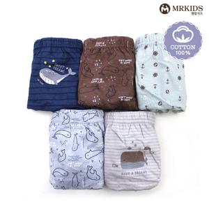 [엠알키즈]고래의꿈 남삼각(면100%/남아팬티/삼각)