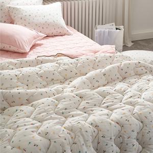 당근 모달 누빔 사계절용 차렵이불 베개커버1P 싱글(S)세트