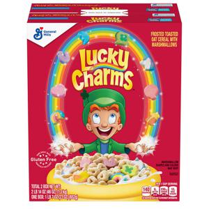 Lucky Charms 럭키참스 마시멜로우 시리얼 652g 2팩 Marshmallow Cereal