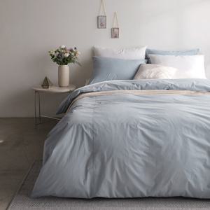 [파르페by알레르망] 플레인 호텔식 홑겹이불커버 (더치블루) S/SS