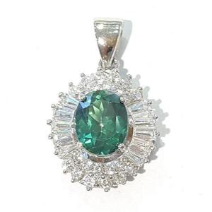 [블루케이] 그린토파즈 원석 펜던트 210902-05 11월탄생석