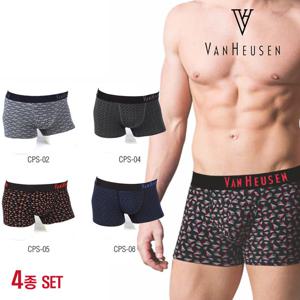 반호이젠 남자팬티 순면 남성 패션드로즈 4종세트 VH10047_4종