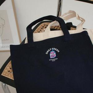 [험블][험블] 프레쉬밀크 프린팅 텀블러 캔버스 에코백 (7458615