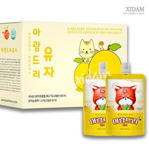 아람드리 유자 주스 (138ml*10입)