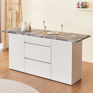 치즈 높이 850 아일랜드식탁 홈바 테이블 조리대 카운터 (착불)