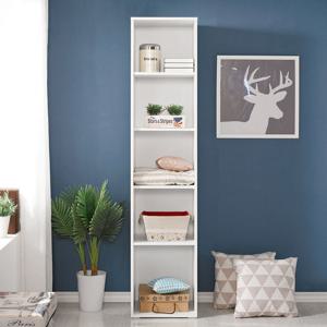 프레소 5단 틈새책장 좁은 슬림 원룸 (착불)