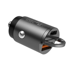 UM2 매립형 듀얼 초미니 30W C타입 PD 초고속 차량용 충전기