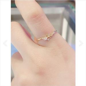 미니골드 14K 니케 오브 빅토리 우정반지 RLKS4135