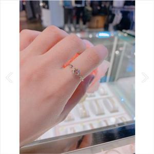 미니골드 14K 아르테미스 오브 크레센트 우정반지 RLKS4134