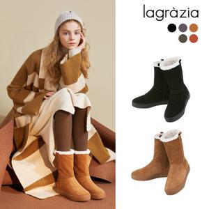 [라그라치아]라그라치아 이태리 가죽 윈터 부츠 LG005