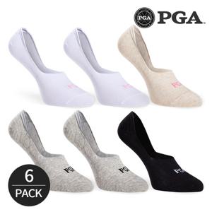 PGA 여성 앞로고 숏스니커즈 6P_MX