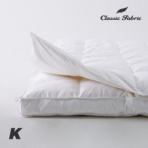 클래식패브릭 상하부분리형 구스토퍼 80% K
