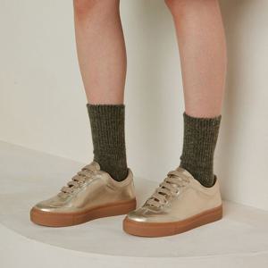 [벤시몽] BASKETS GOLDEN SUEDE - LIGHT GOLD