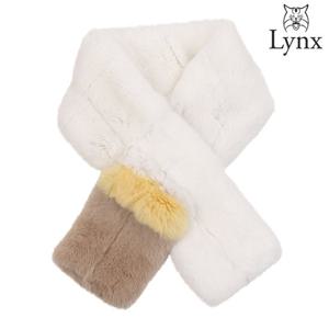 [링스] 가을 여성 양면 렉스 머플러 L21A3AC685_WH