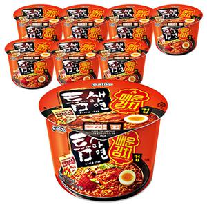 팔도 틈새라면 매운김치 컵라면 8개