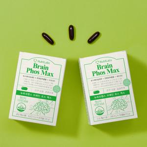 뉴트리랩스 브레인포스맥스  뇌건강 인지질 120캡슐 (2개월분)