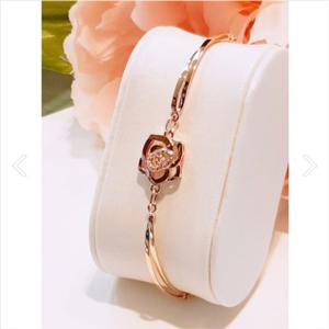 미니골드 14K 아델라 메리엘 로즈 팔찌 BGRS4009