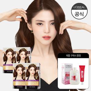 [로레알] [4개] 엑셀랑스 듀오크림 염색약 9종 중 택1(+증정 헤어마스크 세트)