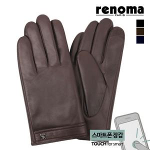 스마트터치 솔리드 남성 가죽장갑 RU-12920
